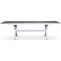 Bologna matbord 200-240 cm - Vit / Gr (Aintwood)