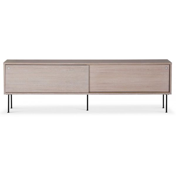 Volume mediabnk 178 cm - Vitpigmenterad/ekfanr
