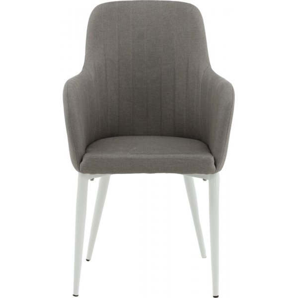 Fauteuil Paolo - Gris/blanc Fauteuil Paolo - Gris/blanc