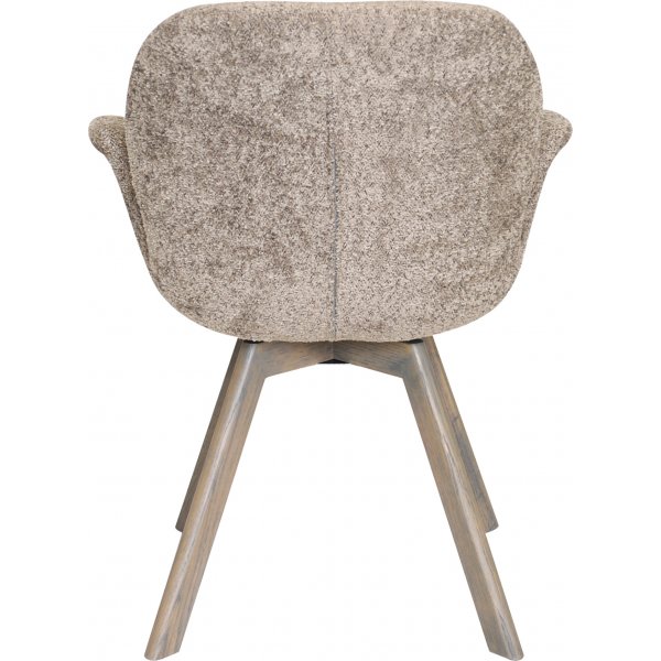 Chaise de salle  manger Bjerke - Taupe/gris