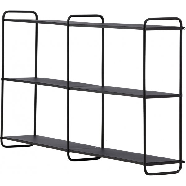 Lyon vägghylla 63 x 122 cm - Svart Lyon vägghylla 63 x 122 cm - Svart