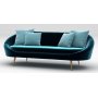 Matilda 3-sits soffa - Petroleumbl