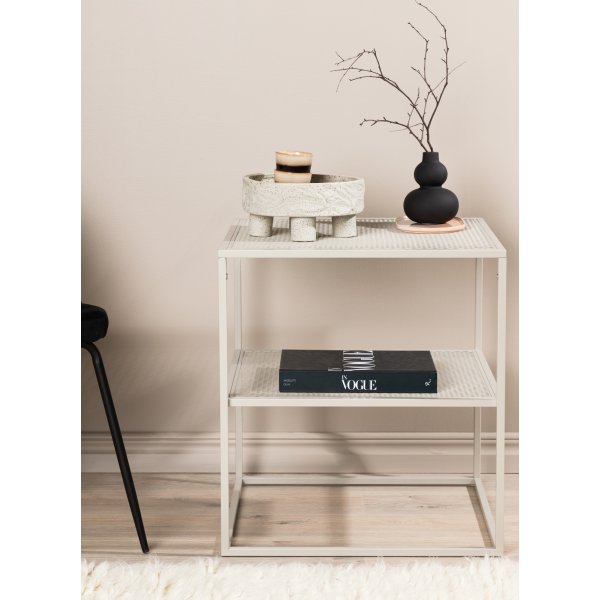 Table d'appoint Netz 55 x 55 cm - Beige Table d'appoint Netz 55 x 55 cm - Beige