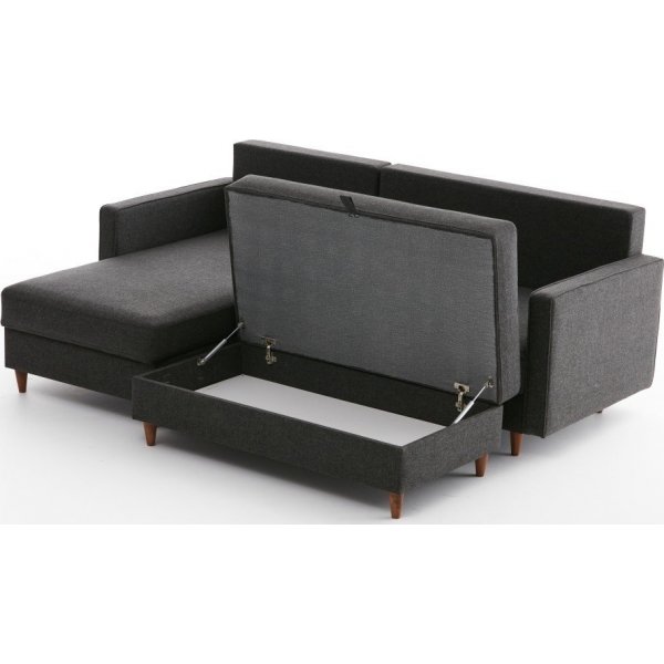 Eca divansoffa vänster - Antracit Eca divansoffa vänster - Antracit