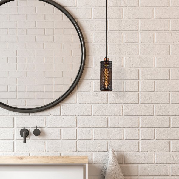 Amason taklampa N-981 - Svart/brons Amason taklampa N-981 - Svart/brons