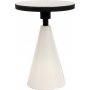 Chalice sidobord 42 cm - Vit/svart