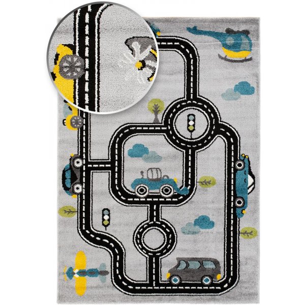 Barnmatta Macie Väg - Grå Barnmatta Macie Väg - Grå