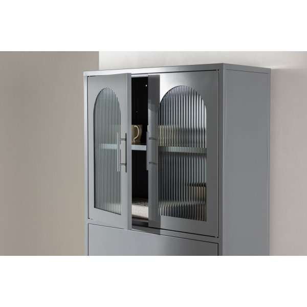 La paz vitrinskåp - Ljusgrå La paz vitrinskåp - Ljusgrå