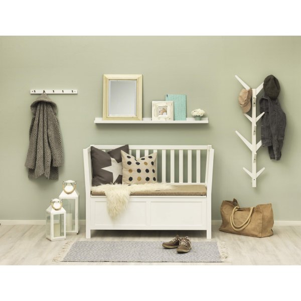 Varg vit tavellist 120 cm Varg vit tavellist 120 cm