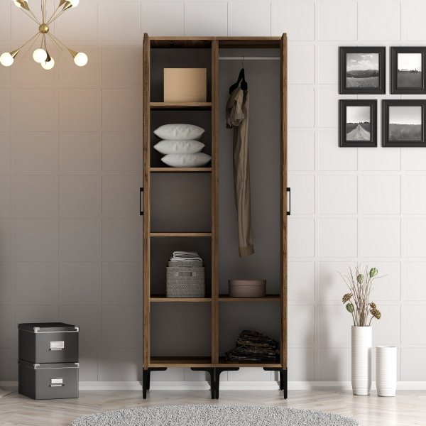 Armoire Kumsal 2 Noyer Armoire Kumsal 2 Noyer