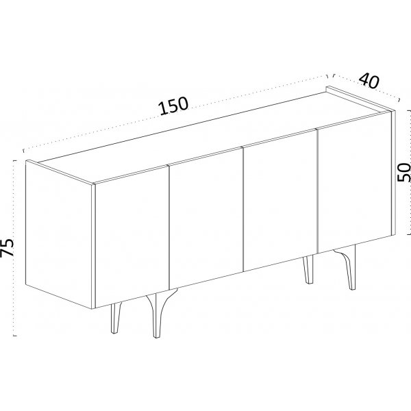 Buffet Vega - Chne saphir