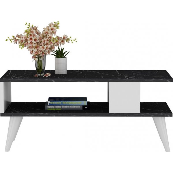 Table basse Ayca - Noir/blanc Table basse Ayca - Noir/blanc