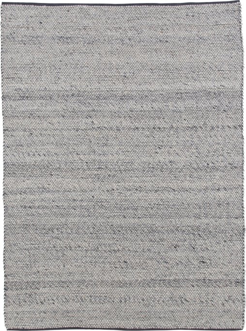 Allison matta 240 x 170 cm - Silverfärgad ull
