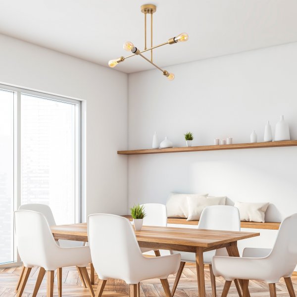 Plafonnier camel 7 - Doré Plafonnier camel 7 - Doré