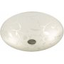 Bladverk plafond - Vit/stl
