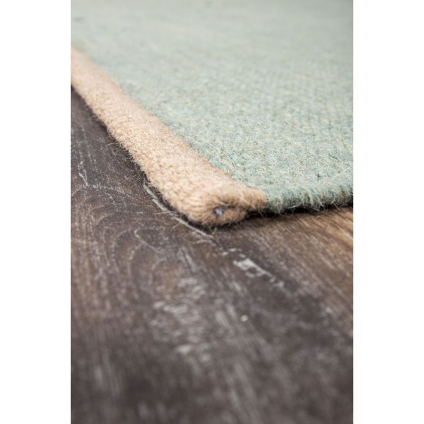 Ryder wollen vloerkleed - Lente groene wol Ryder wollen vloerkleed - Lente groene wol