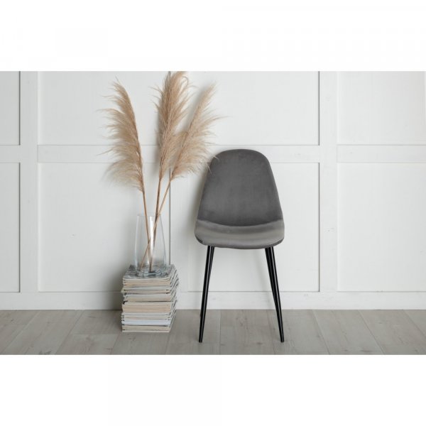 Chaise de salle  manger Bridge - Gris