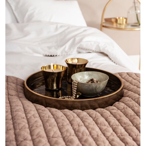 Dekorbricka Brilliant liten – Guld/svart Dekorbricka Brilliant liten – Guld/svart