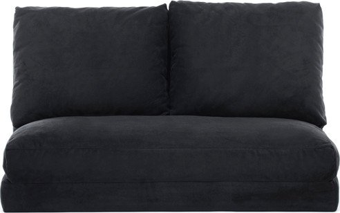 Canapé-lit 2 places Taida - Noir Canapé-lit 2 places Taida - Noir