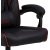 Chaise de bureau / chaise de jeu Canyon - Noir PU/rouge