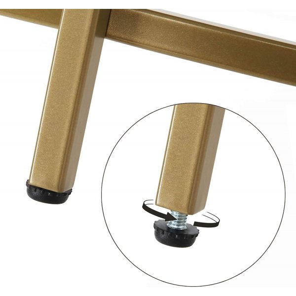 Katarina soffbord Ø84 cm - Guld Katarina soffbord Ø84 cm - Guld