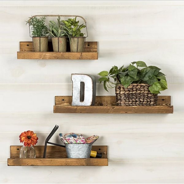 Rafa wandplank 118 - Walnoot Rafa wandplank 118 - Walnoot