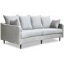 Gotland 3-sits svngd soffa - Gr sammet