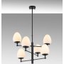Arve taklampa 10185 - Svart/vit