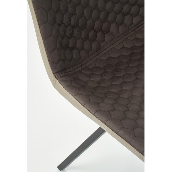 Cadeira matstol 394 - Brun/beige