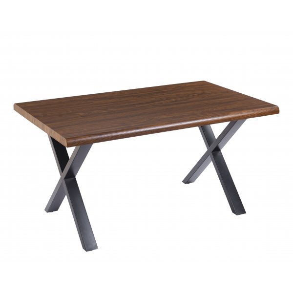 Agnes matbord 150x90 cm - smoked oak foliering Agnes matbord 150x90 cm - smoked oak foliering