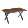 Agnes matbord 150x90 cm - smoked oak foliering Agnes matbord 150x90 cm - smoked oak foliering
