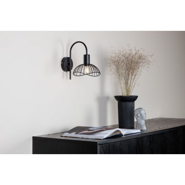 Ntthult vgglampa bge - Svart