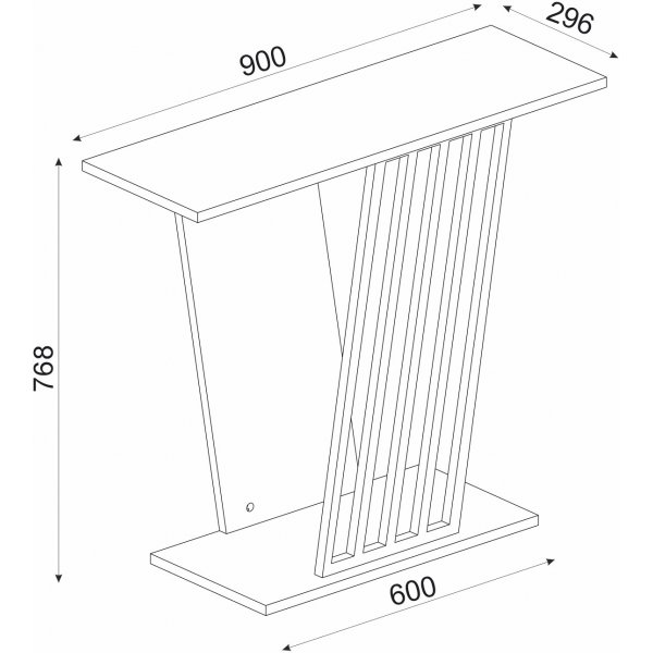 Table en relief par gravité - Or/travertin Table en relief par gravité - Or/travertin