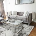 Kundbild Maskinv�vd matta - Craft Concrete Silver - 160x230 cm: Snygg matta, bra kvalit� �r mycket...
