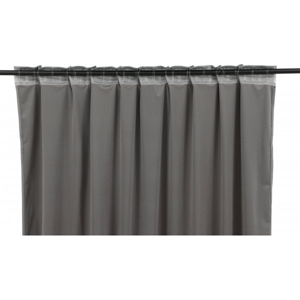 Magdalena gardin 135x250 cm - Grå Magdalena gardin 135x250 cm - Grå