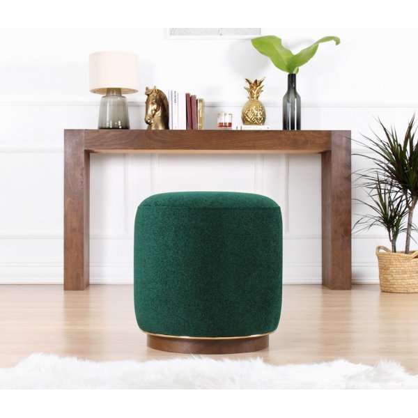 Pouf Zeone - Vert foncé Pouf Zeone - Vert foncé