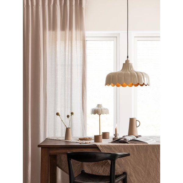Plafonnier Wells - Beige/Or - 43 cm
