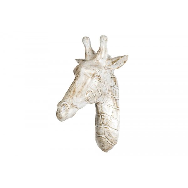 Vggdekoration Giraff - Vit/guld