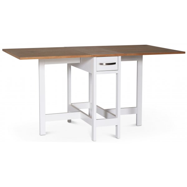 Fr matgrupp; Fr klaffbord Vit / Ek med 4 st Sandhamn Gripsholm stolar + 3.00 x Mbeltassar