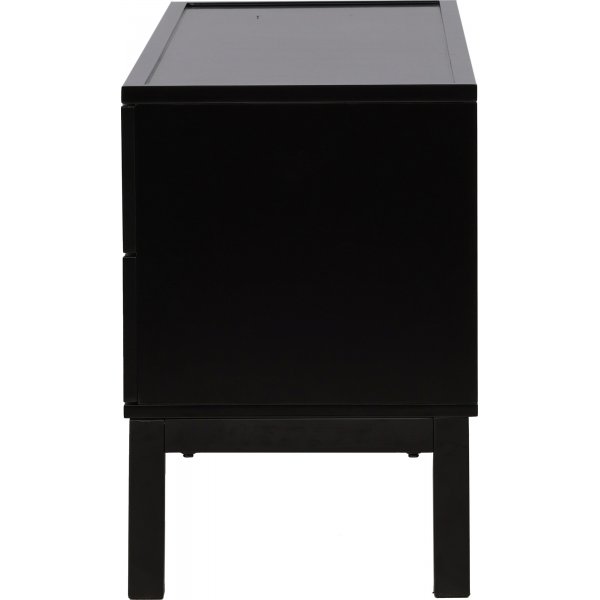 Alcoa TV-bänk 150 cm - Svart Alcoa TV-bänk 150 cm - Svart