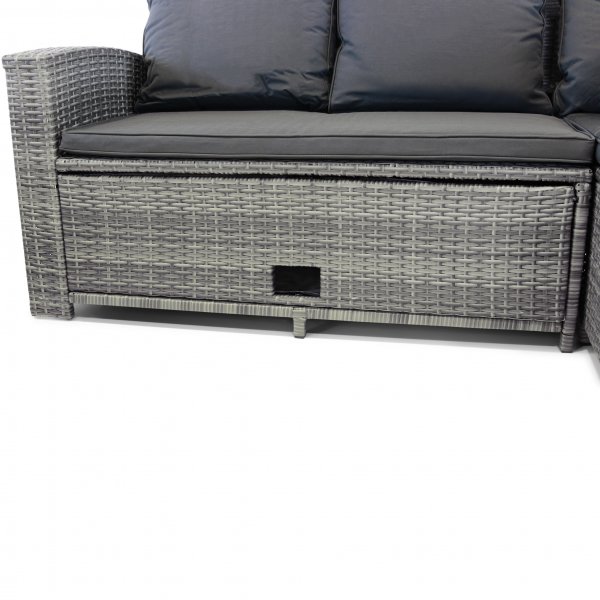 Soffgrupp Sannäs – loungegrupp med smart förvaring Soffgrupp Sannäs – loungegrupp med smart förvaring