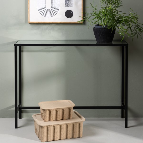 Dipp konsolbord 100 x 30 cm - Svart Dipp konsolbord 100 x 30 cm - Svart