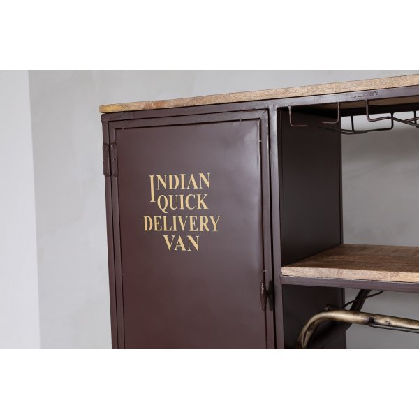 Indian bardisk / Barsk�p XL 173 x 119 cm - Vintage