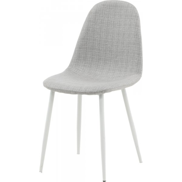 Chaise de salle  manger Bridge - Gris/blanc