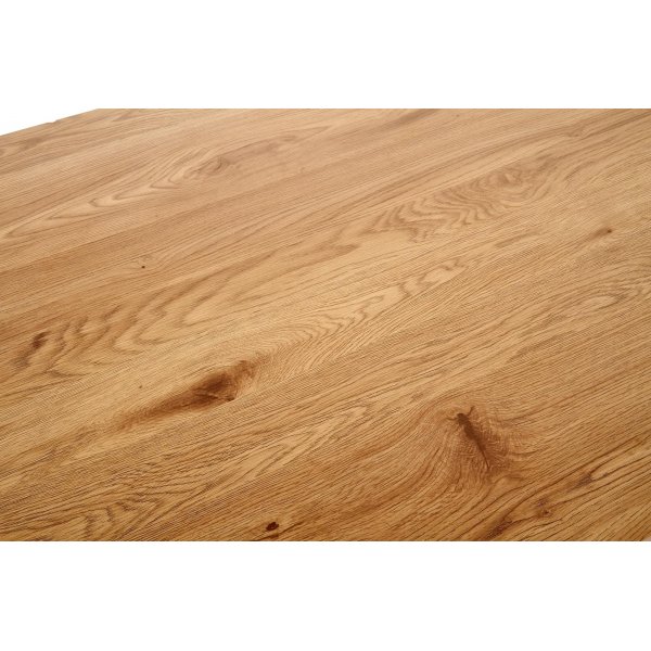 Gentofte matbord 160 cm - Ek/svart Gentofte matbord 160 cm - Ek/svart