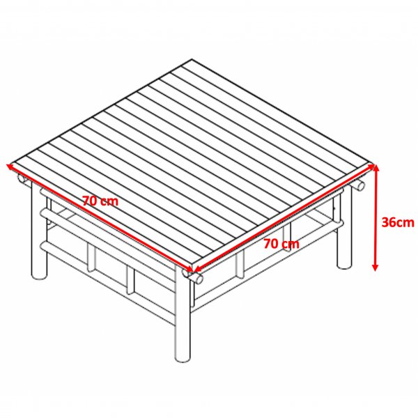 Loungegrupp Lovön i bambu Loungegrupp Lovön i bambu