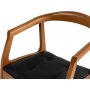 Mira fauteuil - Eiken/zwart