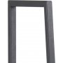 Seaford steghylla 77x138 cm - Ek/svart