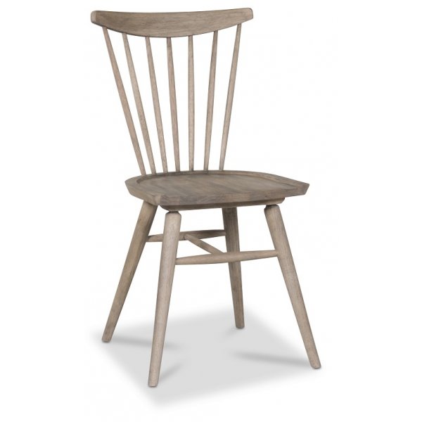 Rosvik matgrupp runt grått matbord med 4 st Thor pinnstolar- Grått / Vintage Rosvik matgrupp runt grått matbord med 4 st Thor pinnstolar- Grått / Vintage