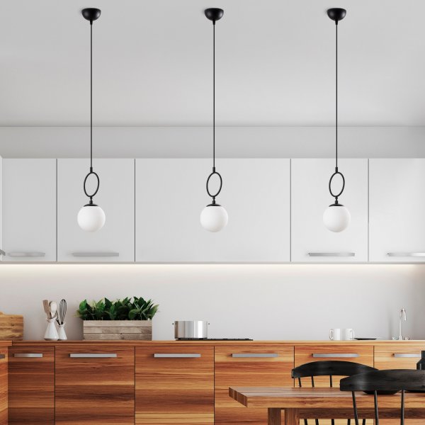 Plafonnier Ring 13432 - Noir